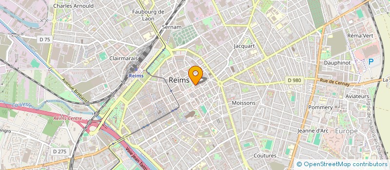 localisation de l'entreprise HABSALOM  REIMS