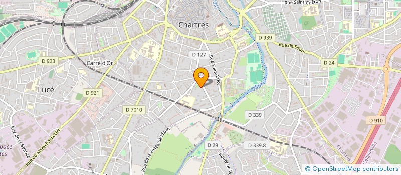 localisation de l'entreprise HAC  CHARTRES
