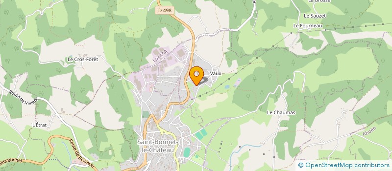 localisation de l'entreprise HAC  LA TOURETTE