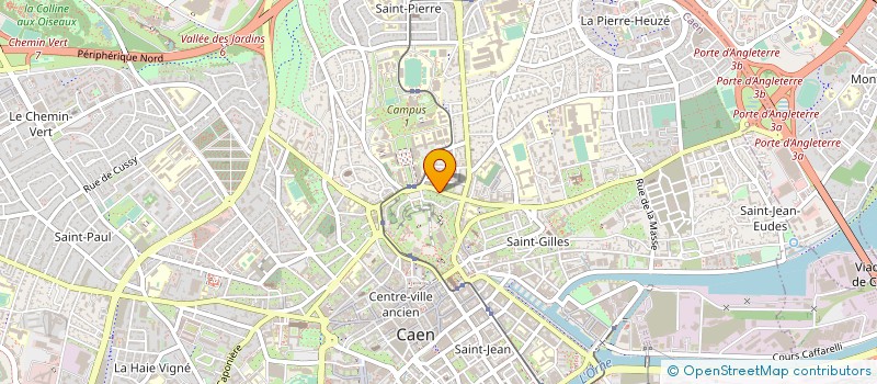 localisation de l'entreprise HAC FUTUR à CAEN