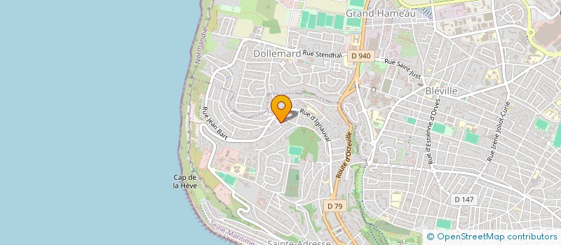 localisation de l'entreprise HAC HOCKEY GAZON à SAINTE-ADRESSE