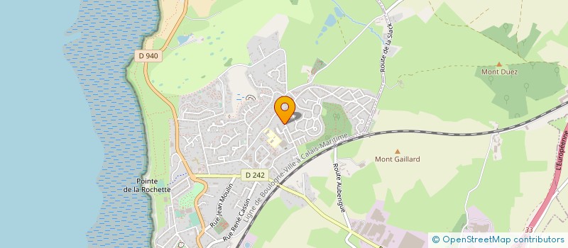 localisation de l'entreprise HACA ARCHITECTES  WIMEREUX