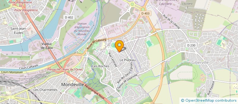 localisation de l'entreprise HACAEN à COLOMBELLES