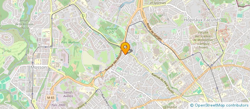 localisation de l'entreprise HACAH  MONTPELLIER