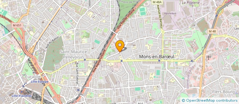 localisation de l'entreprise HACANA  MONS-EN-BARUL