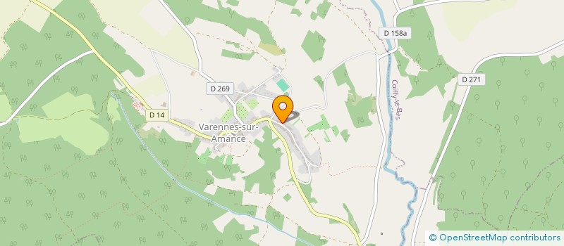 localisation de l'entreprise HACCURIA à VARENNES-SUR-AMANCE