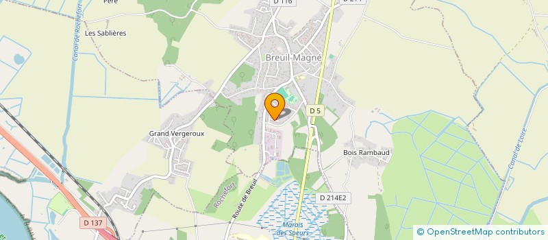 localisation de l'entreprise HACEA  ROCHEFORT