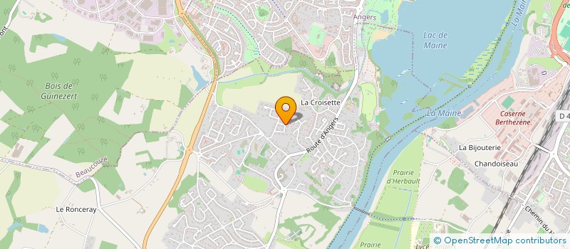 localisation de l'entreprise HACELARKO  BOUCHEMAINE