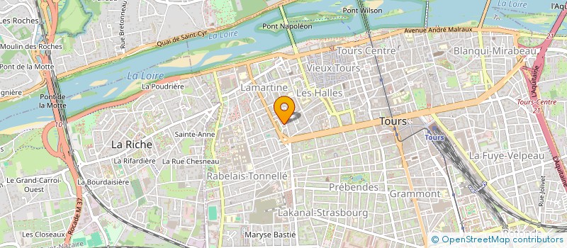 localisation de l'entreprise HACEM  TOURS