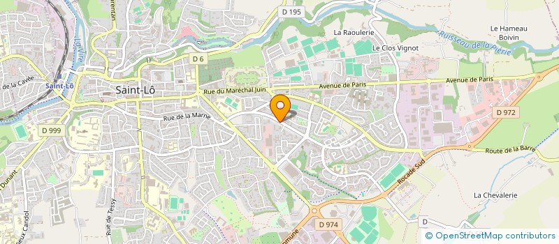 localisation de l'entreprise HACG  SAINT-LO