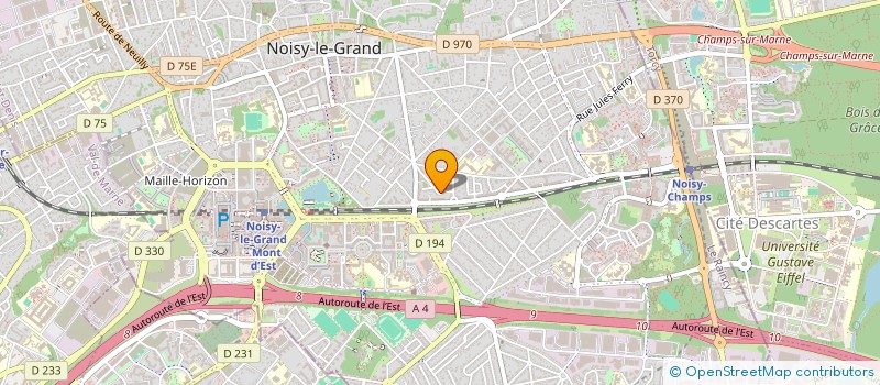 localisation de l'entreprise HACHANI  NOISY-LE-GRAND