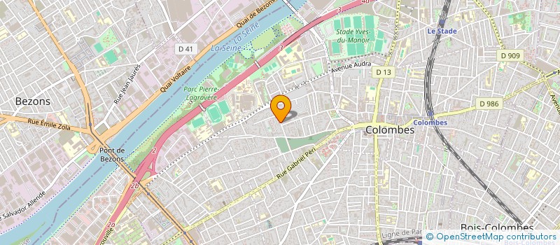 localisation de l'entreprise HACHEM ET YACINE à COLOMBES