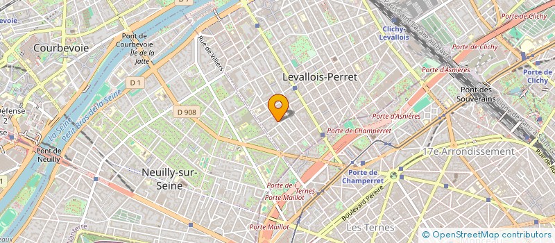 localisation de l'entreprise HACHKA à LEVALLOIS-PERRET