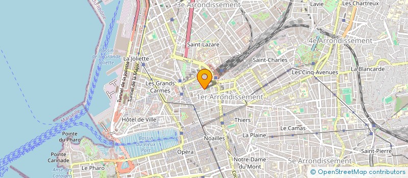 localisation de l'entreprise HACHOUD à MARSEILLE