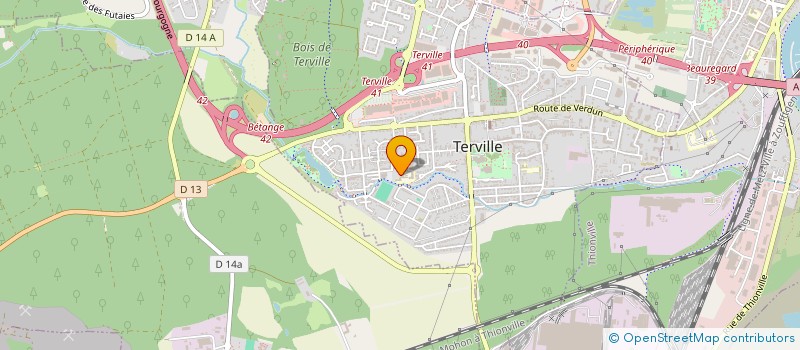 localisation de l'entreprise HACI  TERVILLE