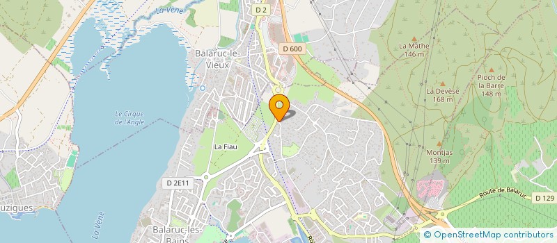 localisation de l'entreprise HACIENDA  BALARUC-LES-BAINS