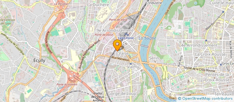 localisation de l'entreprise HACIENDA à LYON