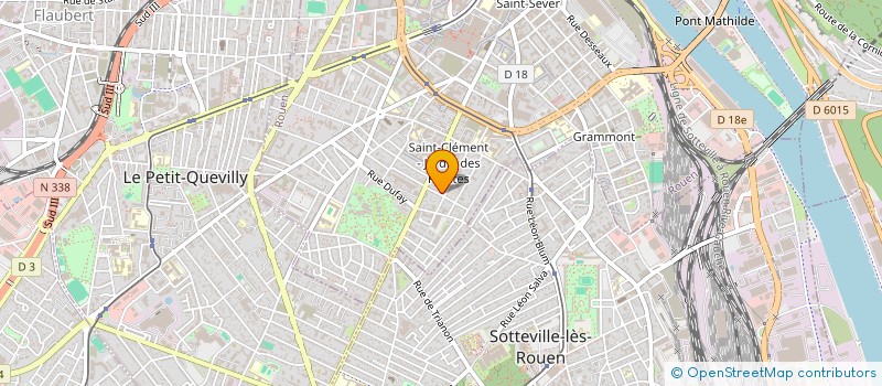 localisation de l'entreprise HACIENDA à ROUEN