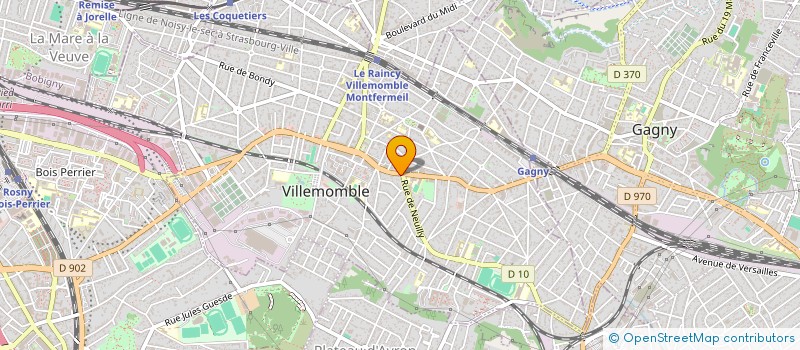 localisation de l'entreprise HACIENDAS FJJ IMMOBILIER à VILLEMOMBLE