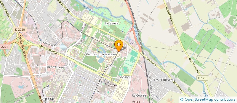 localisation de l'entreprise HACKATHON POLYTECH ORLEANS  ORLEANS