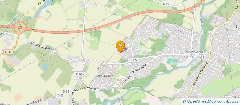 localisation de l'entreprise HACKCESS ENGINEERING  LA SALVETAT-SAINT-GILLES