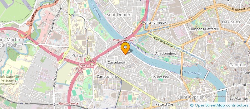 localisation de l'entreprise HACKCLUB à TOULOUSE