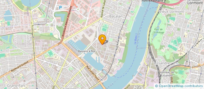 localisation de l'entreprise HACKER VAILLANT  BORDEAUX