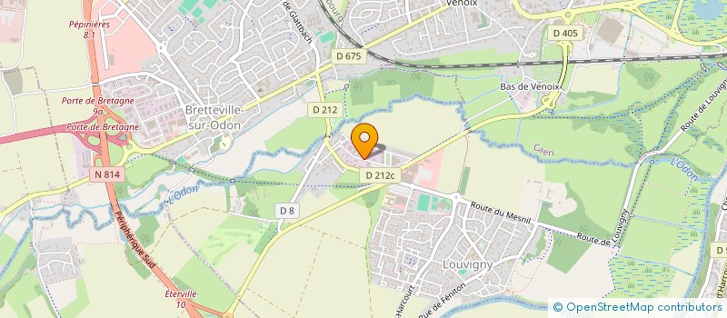 localisation de l'entreprise HACKERNET à LOUVIGNY