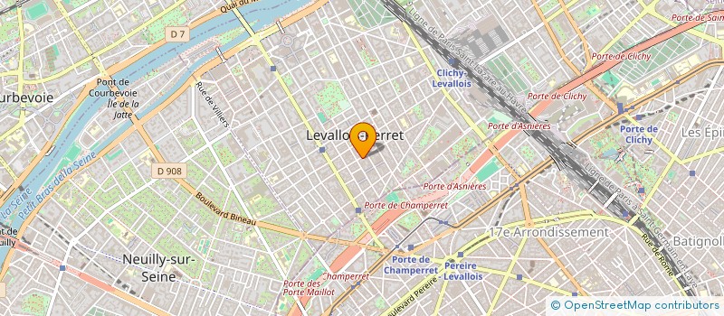 localisation de l'entreprise HACKIFY à LEVALLOIS-PERRET