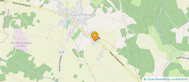 localisation de l'entreprise HACKLYS  FAUX