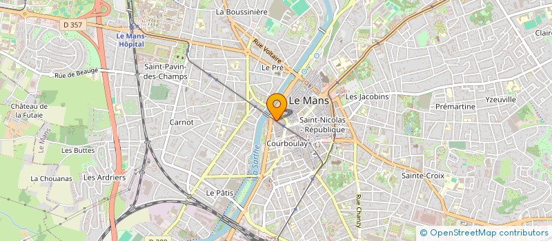 localisation de l'entreprise HACKMAT à LE MANS