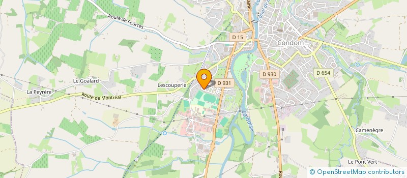 localisation de l'entreprise HACKMAX 2019  CONDOM