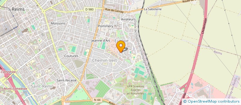 localisation de l'entreprise HACKSECU'R  REIMS