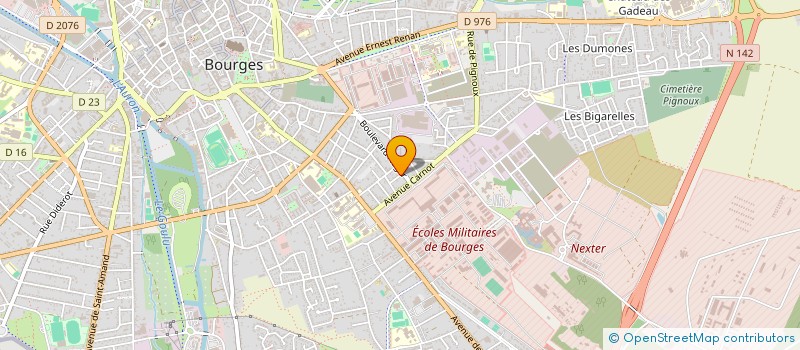 localisation de l'entreprise HACKVARICUM  BOURGES