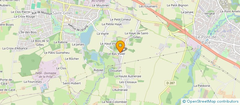 localisation de l'entreprise HACL CONSEIL à PACE