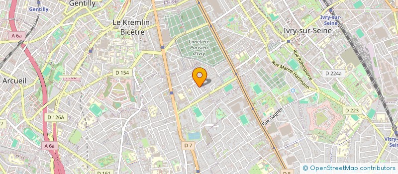 localisation de l'entreprise HACO  VILLEJUIF