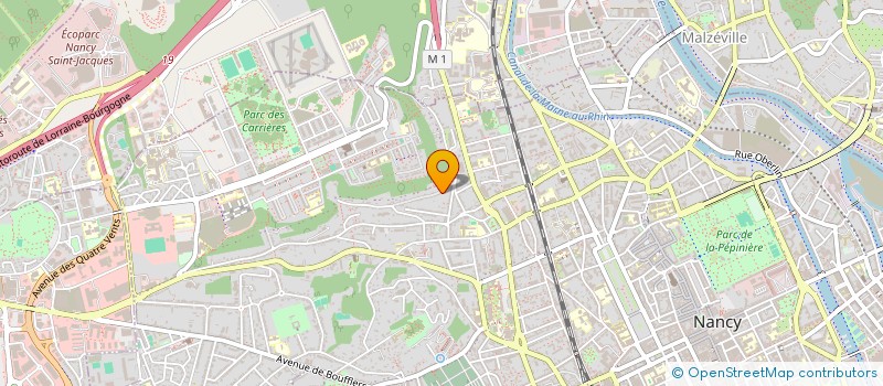 localisation de l'entreprise HACQUARD  NANCY