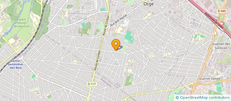 localisation de l'entreprise HACQUEL à MORSANG-SUR-ORGE