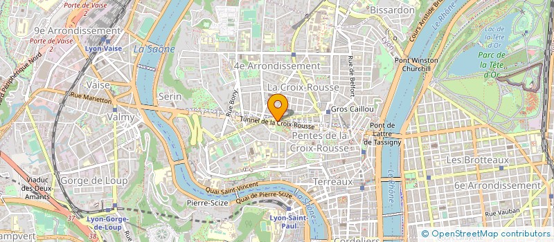 localisation de l'entreprise HACYDE à LYON