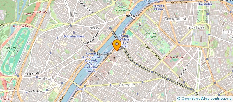 localisation de l'entreprise HAD 3  PARIS