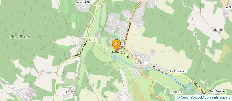 localisation de l'entreprise HAD  LA COURONNE