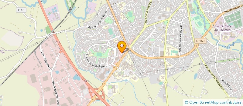 localisation de l'entreprise HAD HOSPITALISATION A DOMICILE MAUGES BOCAGE CHOLETAIS à CHOLET