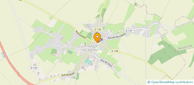 localisation de l'entreprise HAD LITTORAL BOULOGNE MONTREUIL à CAMPAGNE-LES-HESDIN