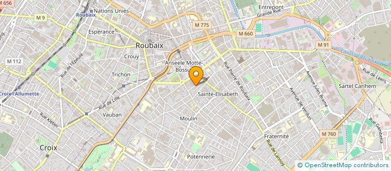 localisation de l'entreprise HAD-R à ROUBAIX