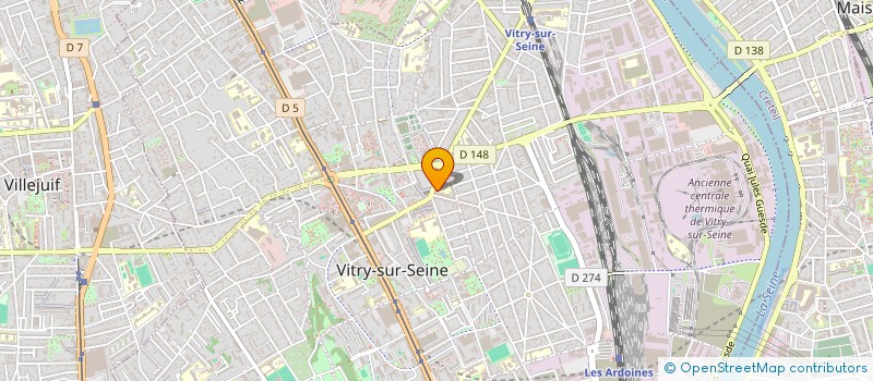 localisation de l'entreprise HADAD AMAL à VITRY-SUR-SEINE