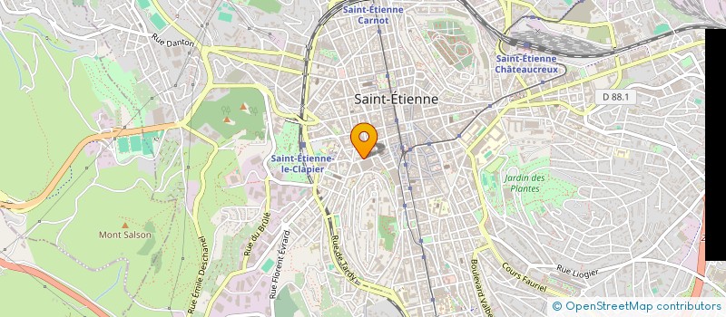 localisation de l'entreprise HADADI-BOUCHERIE-CHARCUTERIE DE L'AVENUE à SAINT-ETIENNE