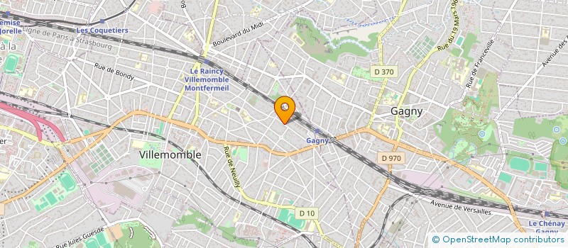 localisation de l'entreprise HADAJO  VILLEMOMBLE