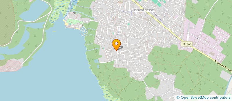 localisation de l'entreprise HADALMIS  BISCARROSSE