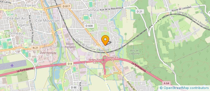 localisation de l'entreprise HADAN  SEMEAC