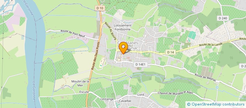 localisation de l'entreprise HADAR  CAMBLANES-ET-MEYNAC